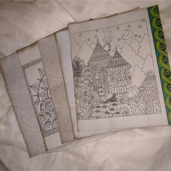 20 Coffee Dyed Coloring Pages, Hand Dyed Papers, Junk Journal Supply - Picture 8 of 8